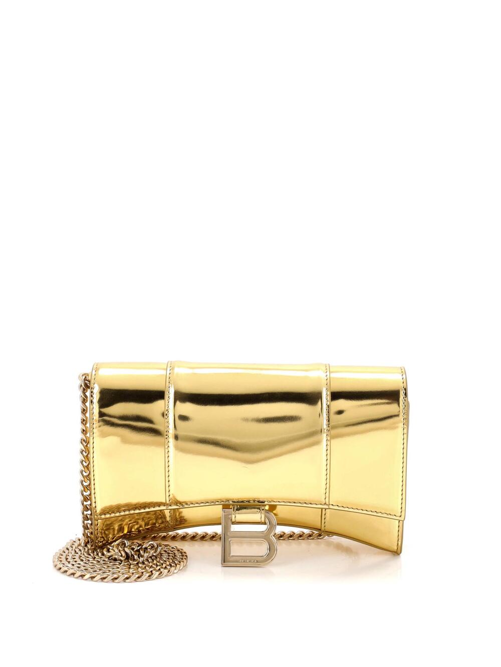 Balenciaga Hourglass Chain Wallet #340785B11B